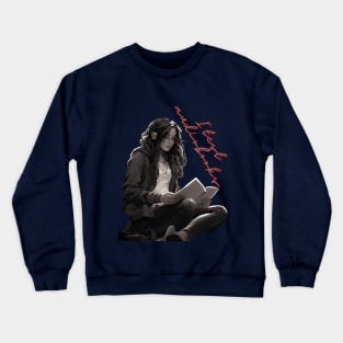 book aesthetic Crewneck Sweatshirt